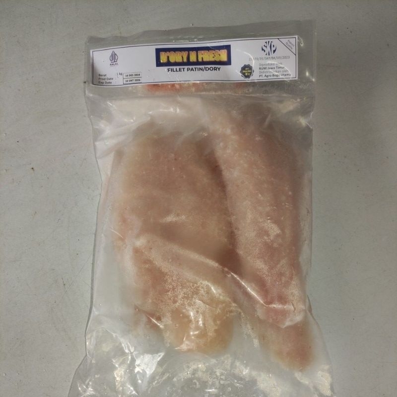 

FILET IKAN DORY GRADE A 4 PCS 1KG