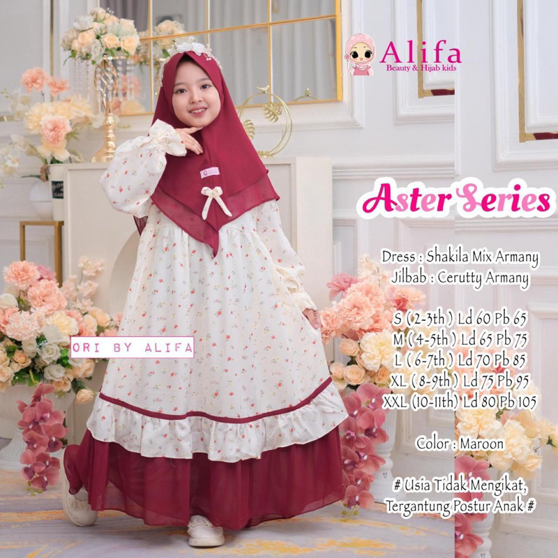 GAMIST ANAK REMAJA SET JILBAB MOTIF BUNGA BUNGA || GAMIS REMAJA PEREMPUAN MOTIF BUNGA PREMIUM || AST