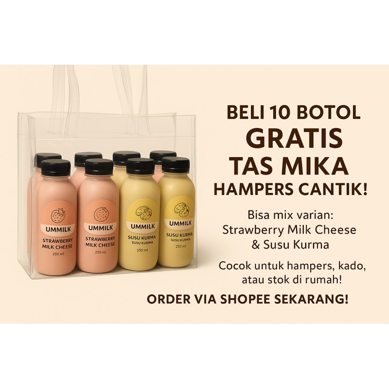 

mix varian strawberry milk cheese & susu kurma original