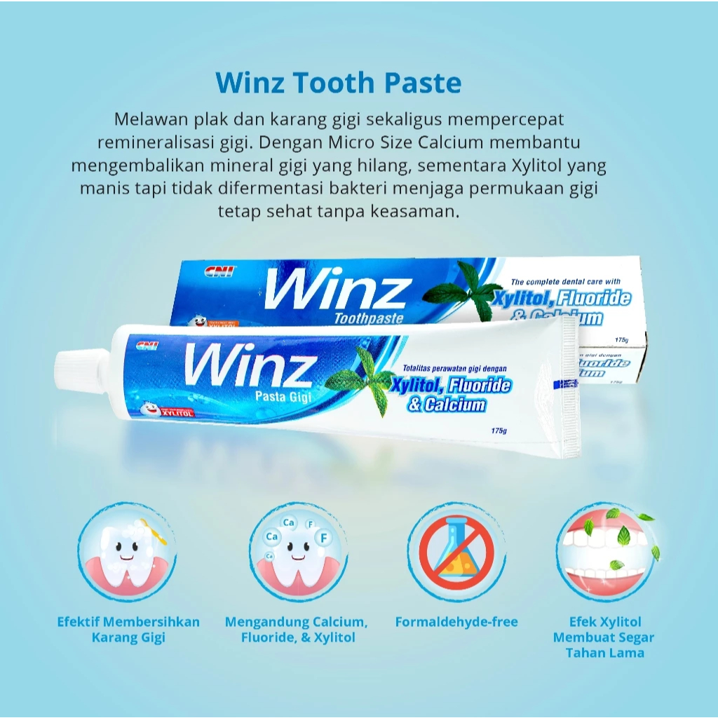 CNI Winz Toothpaste ( Padang  Panjang )