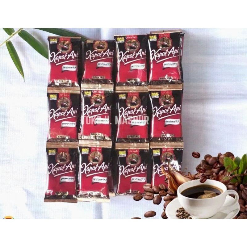 

Kopi Kapal Api YA Mini Spesial MIX Renceng isi 10pcs ABC Plus Gula