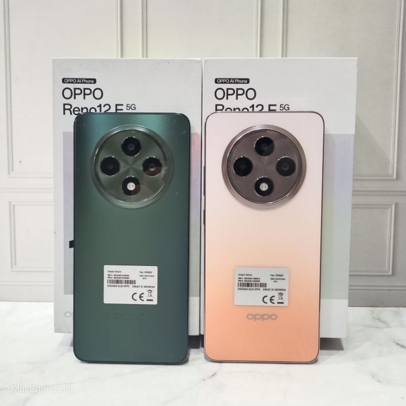 Oppo Reno 12F 5G 12/512 GB Handphone Second Bekas Fullset