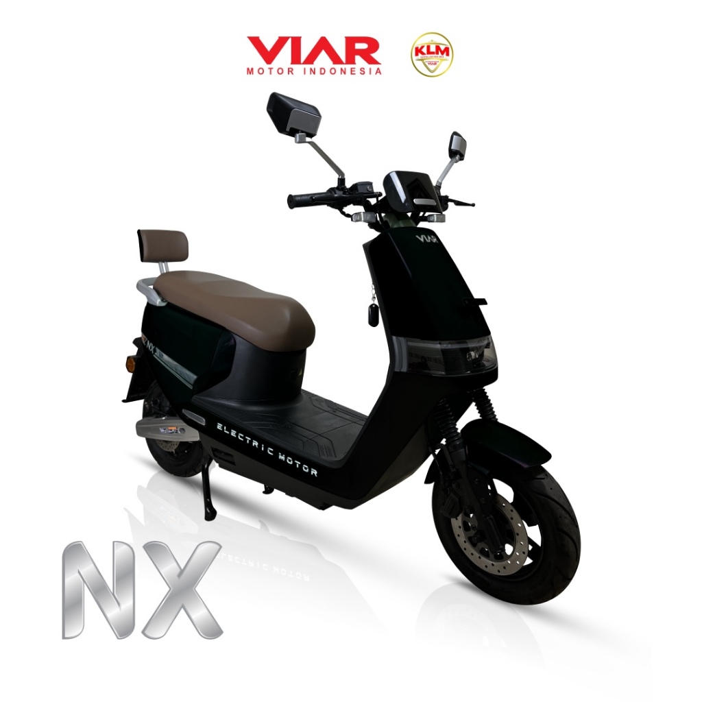 NX HITAM MOTOR LISTRIK TIPE NX SEPEDA MOTOR LISTRIK VIAR MURAH READY MEDAN