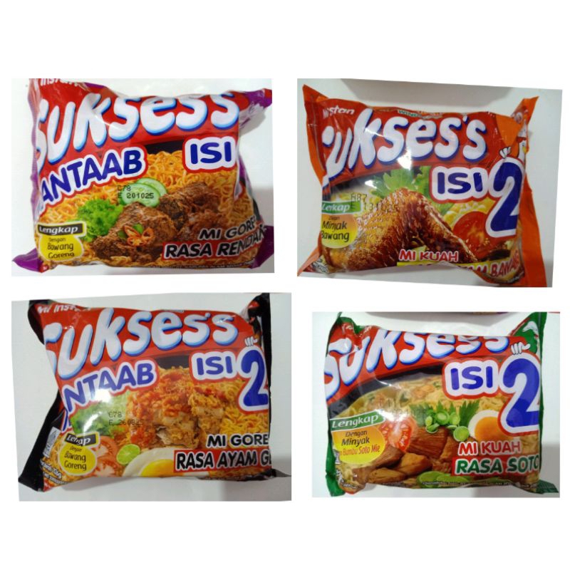 

Mie Sukses isi 2 Kuah & Goreng ALL Varian Mie Sukses