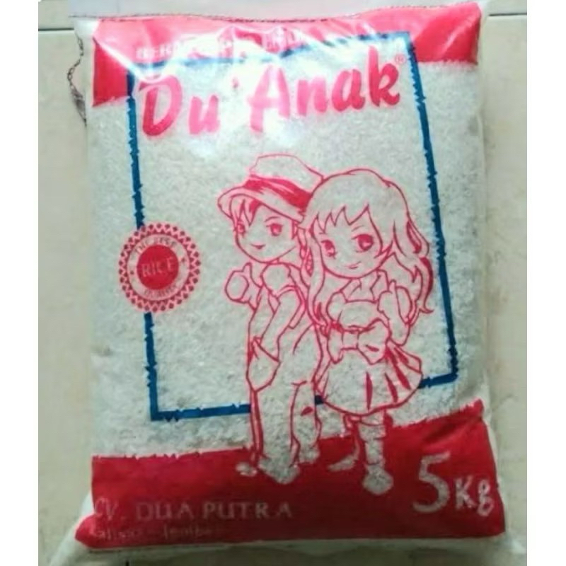 

BERAS DU’ ANAK 5 KG | BERAS DUA ANAK 5 KG | BERAS DU ANAK 5 KG