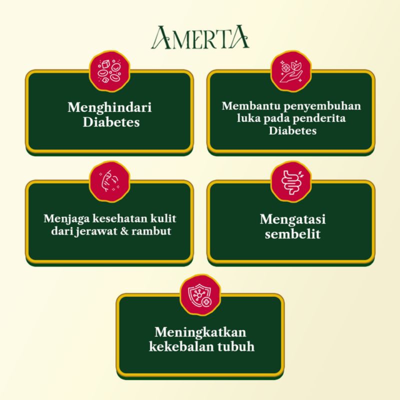 

Amerta Teh Herbal - Amerta Teh Herbal - 5 box 25 sachet teh