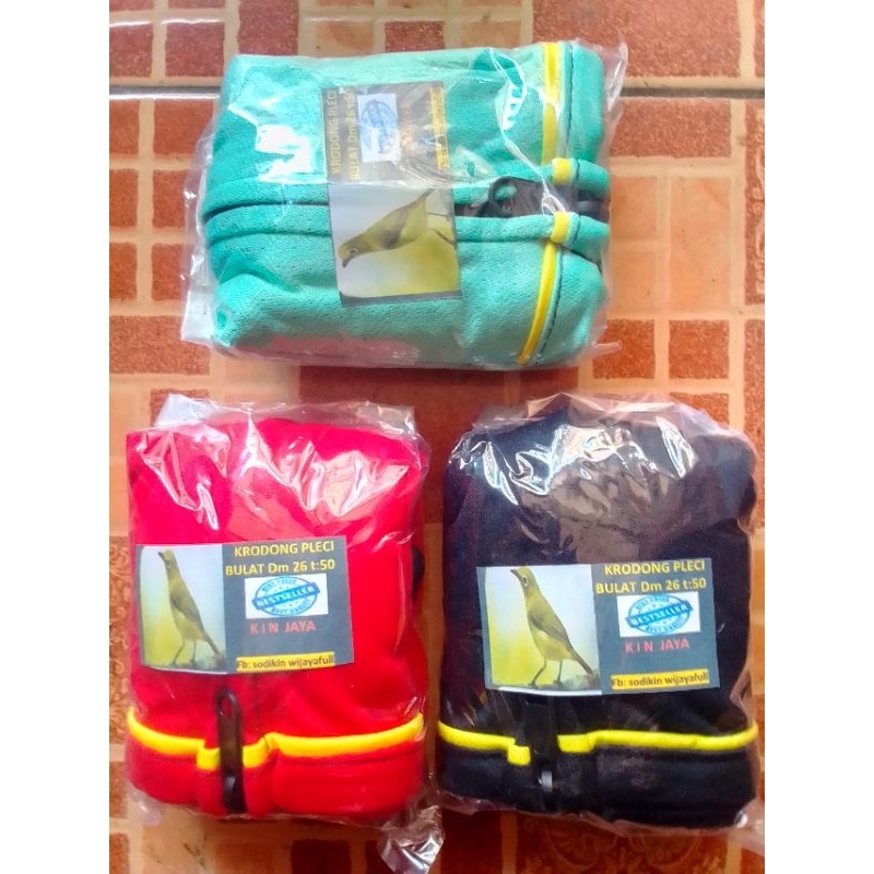 Sarung atau Krodong sangkar burung Pleci