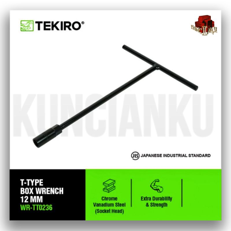 Tekiro kunci T 12mm / kunci T tekipo 12mm / kunci T 12mm tekiro / kunci tekiro