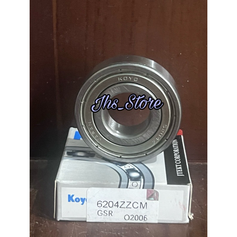 BEARING 6204ZZCM KOYO LAHER 6204 ZZCM KOYO