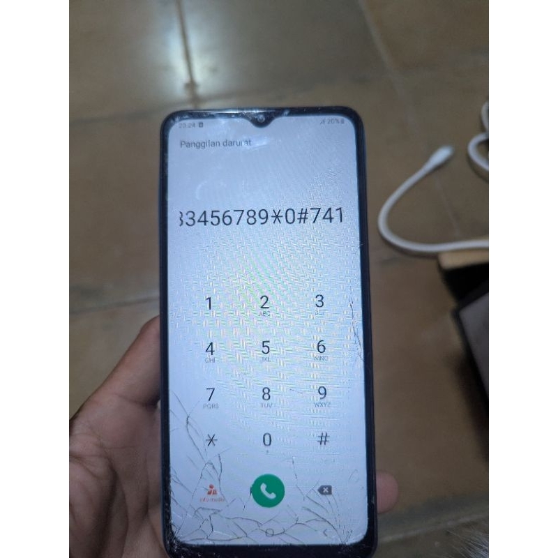 lcd Samsung a02 original copotan