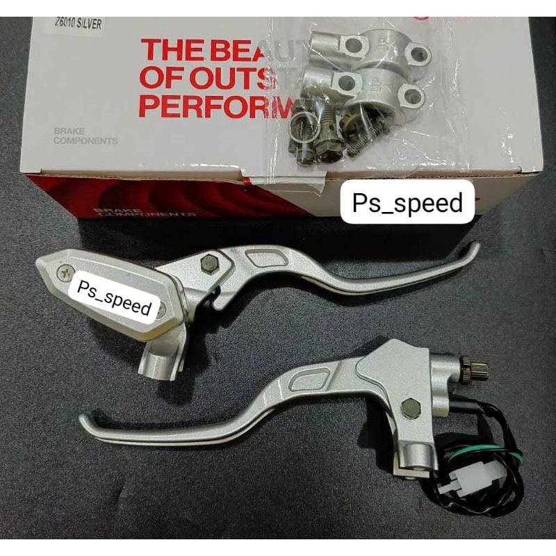 master rem kanan kiri model RCB handle master rem kanan kiri tabung oval kaca beat scoopy gl RX king