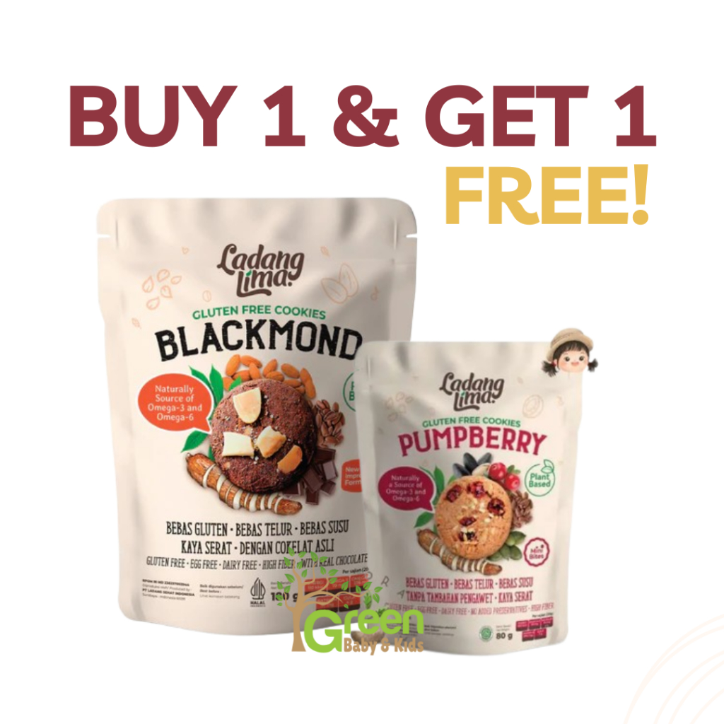 

BUY 1 GET 1 Ladang Lima Blackmond/ Blackthins/ Cheesethins FREE PUMP BERRY