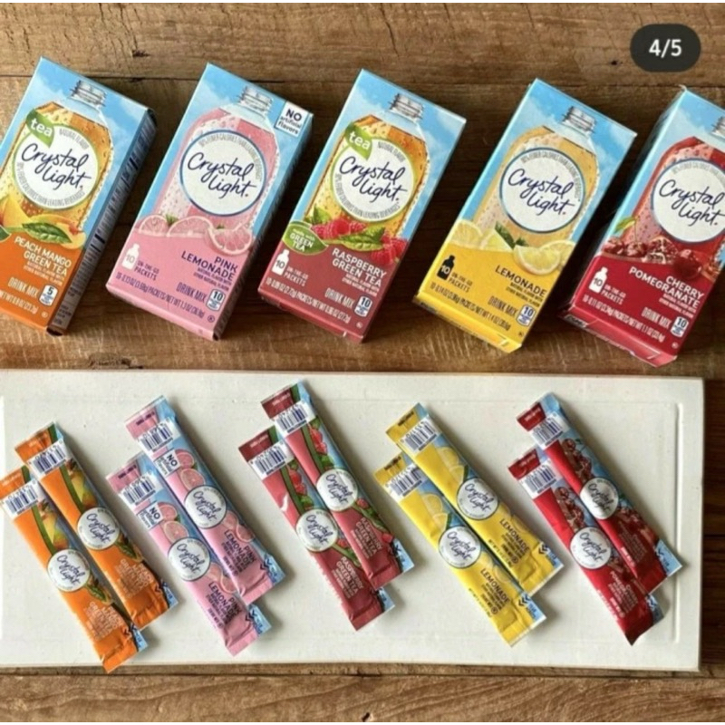 Crystal Light Minuman Bebas Gula Rendah Kalori Diet