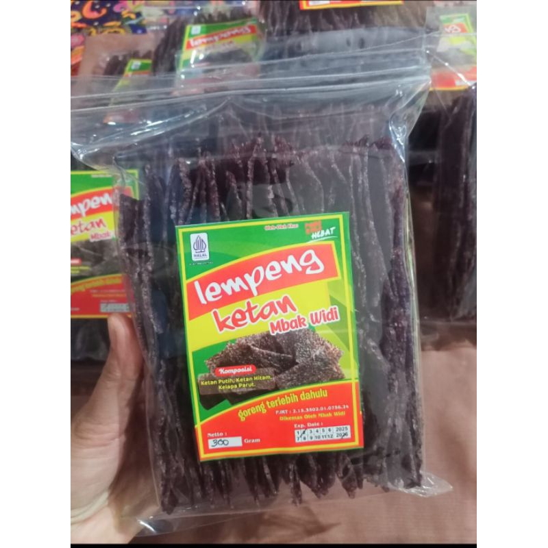 

Lempeng ketan hitam