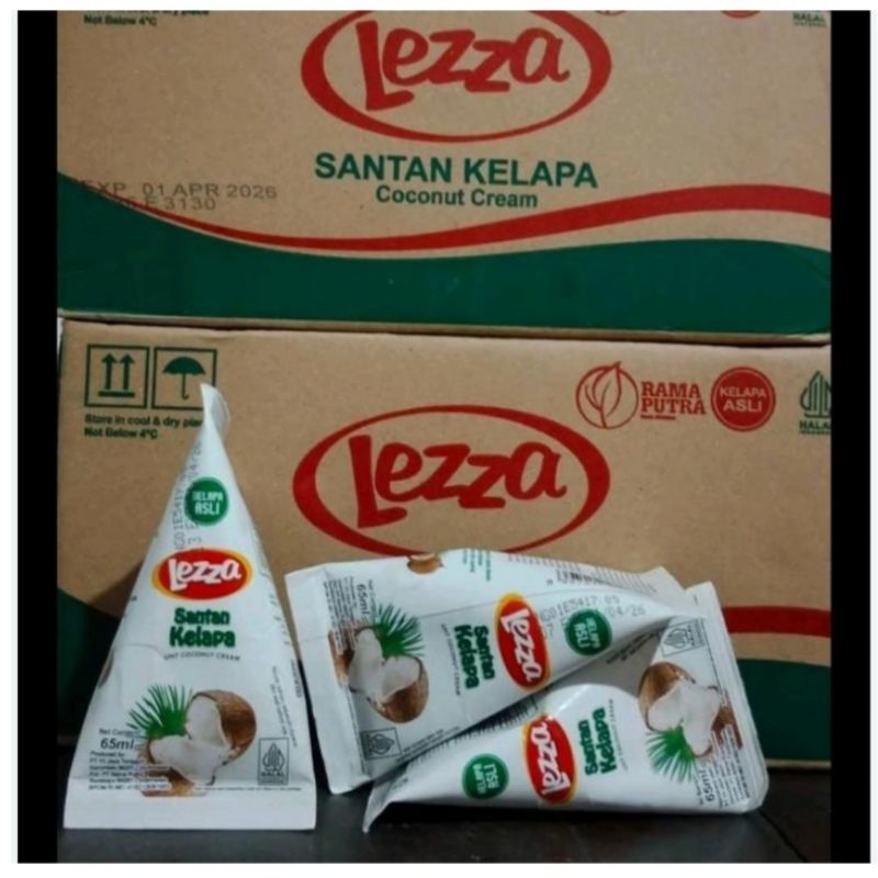

LAGI PROMO LEZZA santan 1 Dus 32pcs 65ml