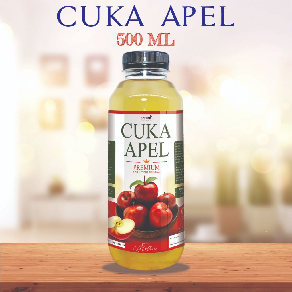 

NATURE ORGANIC CUKA APEL ORIGINAL 500 ML - DIET DETOKS - APPLE CIDER VINEGAR - MENGATASI PENCERNAAN MENAMBAH DAYA TAHAN TUBUH PRODUK HERBAL ALAMI 100% ASLI DAN ORIGINAL BISA UNTUK BAYI ANAK DEWASA REMAJA IBU HAMIL MANULA