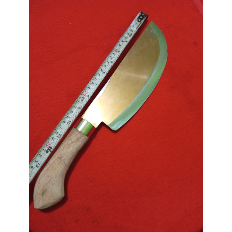 GOLOK KUPAS KELAPA MUDA BAJA D2 GOLD