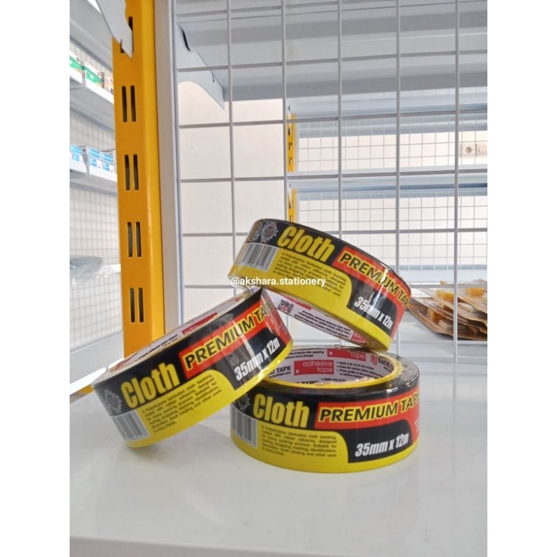 

NACHI - Cloth Tape 35MM Hitam