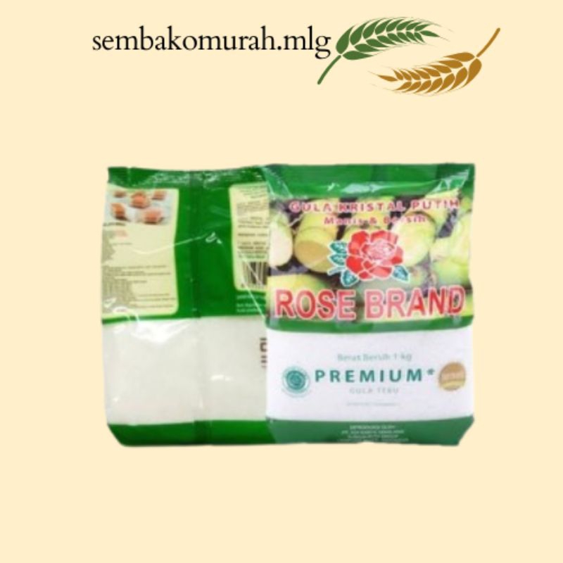 

ROSE BRAND GULA HIJAU 1KG