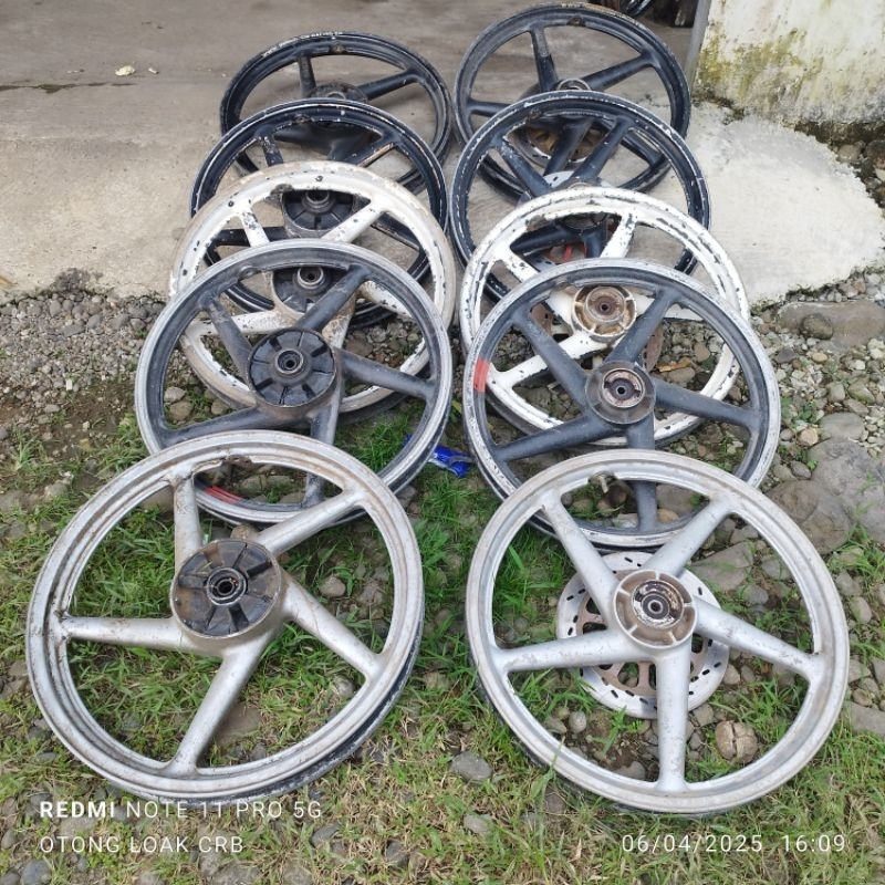 Velg ENKEI EXCEL Original SUZUKI Smash PNP Shogun Tornado Satria lumba tromol & Semua bebek suzuki