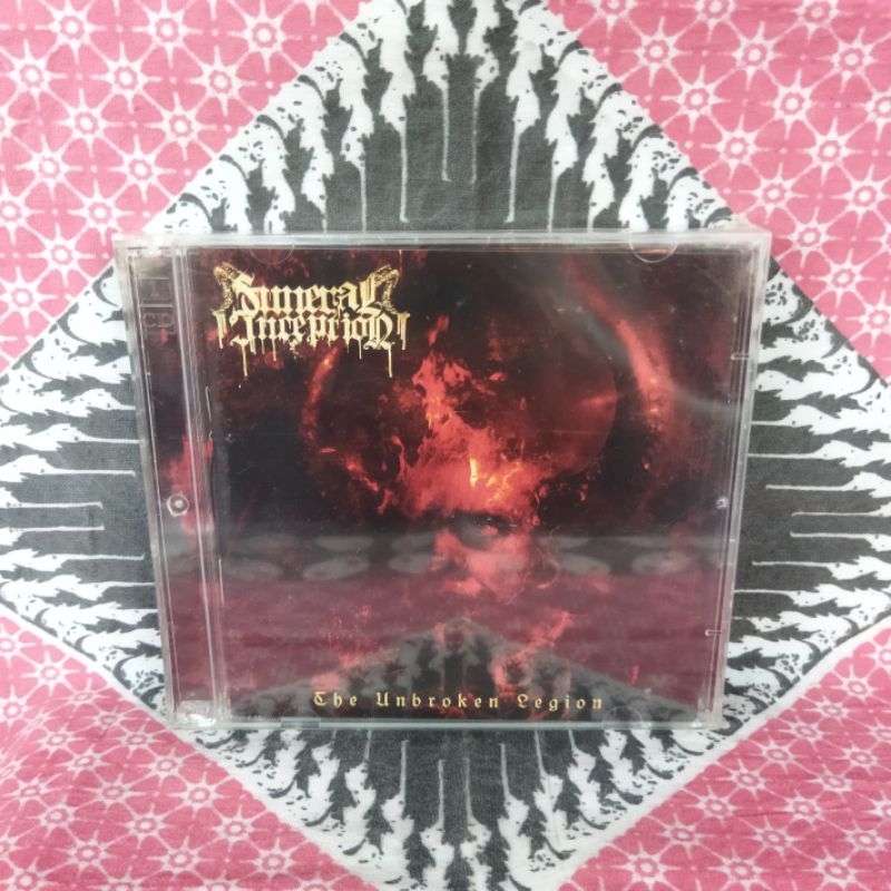 CD Funeral Inception - The unbroken legion - Segel