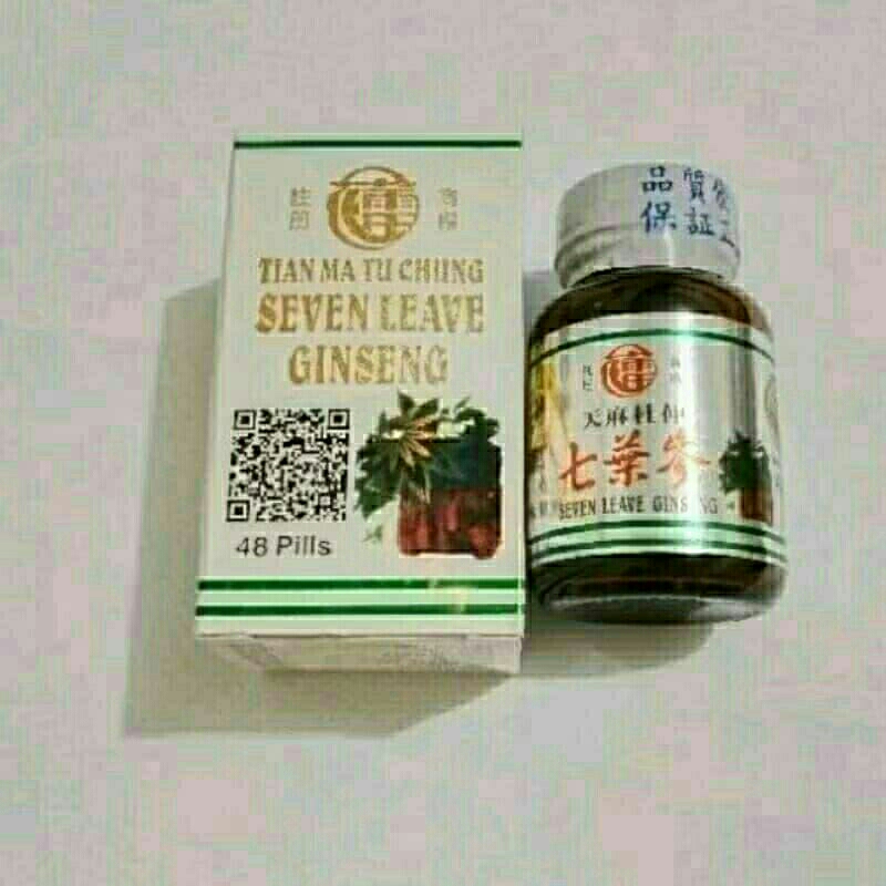 

SEVEN LEAVE GINSENG ORIGINAL 100% EMBOS BOTOL KACA.