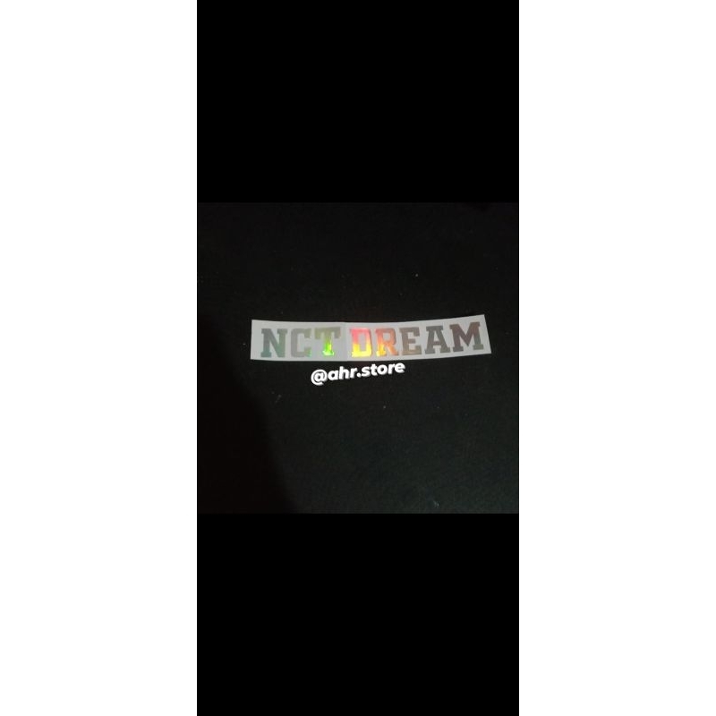 Sticker/Stiker Hologram Kpop NCT Dream