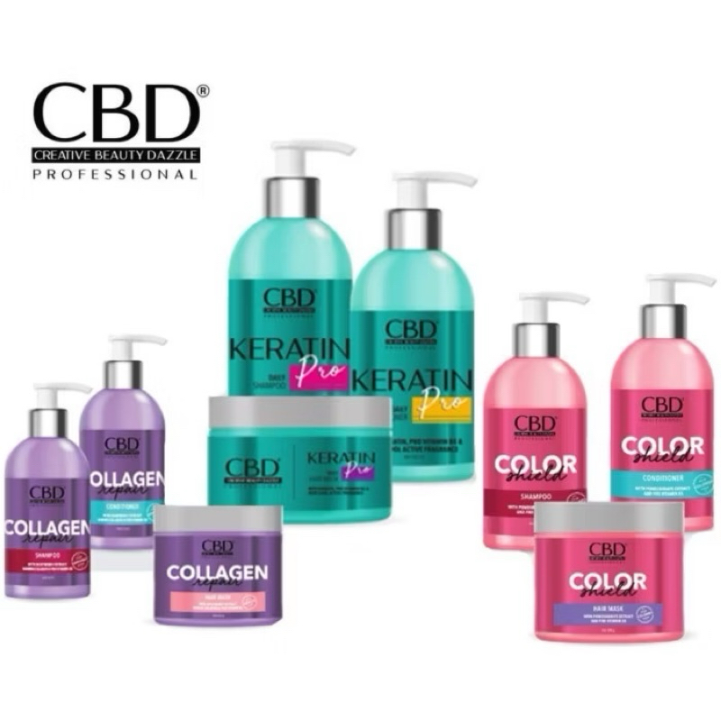 CBD Hair mask Color Shield masker rambut cbd | keratin | collagen | CBD HAIR MASK