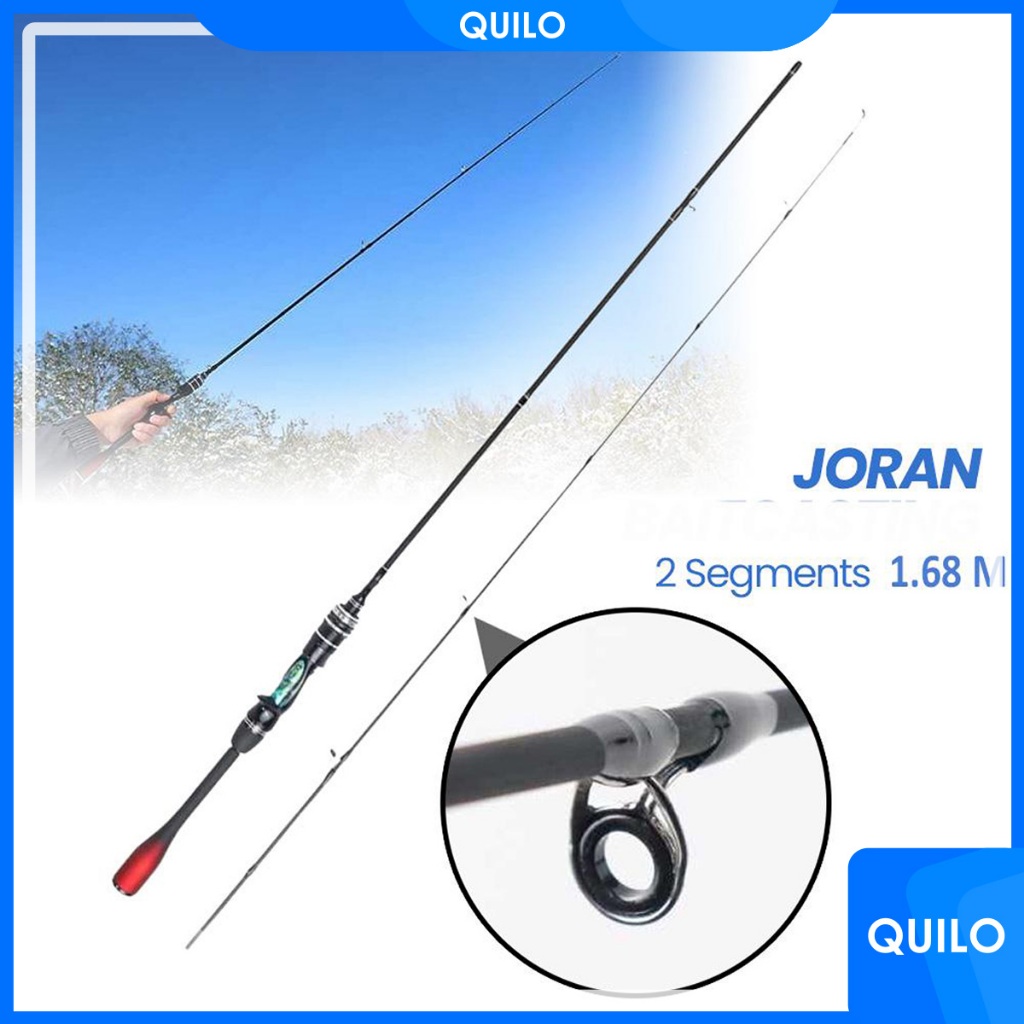 JORAN 2 TANGKAI PANCING 1.68 METER FLEKSIBEL SPINNING LAYER ADJUSTABLE
