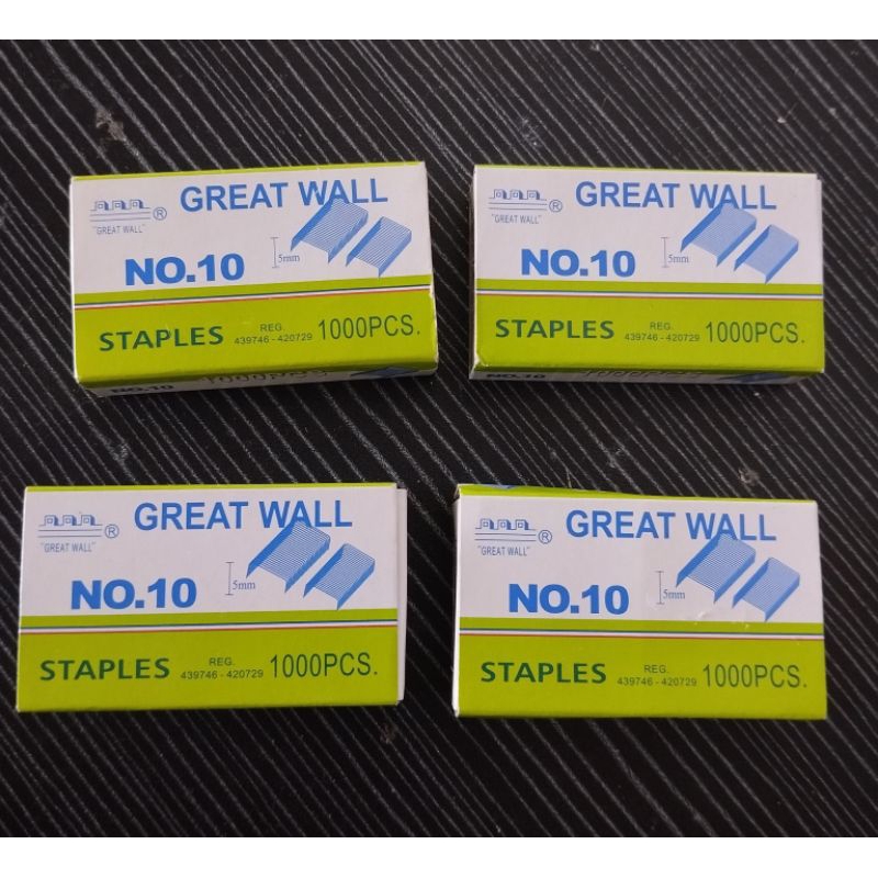 

Refill / Isi Staples Greatwall no 10 ORI