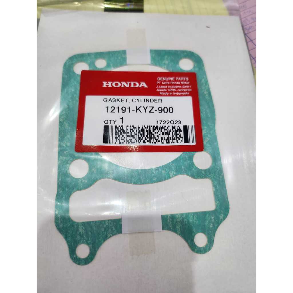 PAKEN BLOCK SUPRA X 125 INJEKSI ORI 12191 KYZ 900 PACKING BLOK SUPRA X125 FI HELM IN