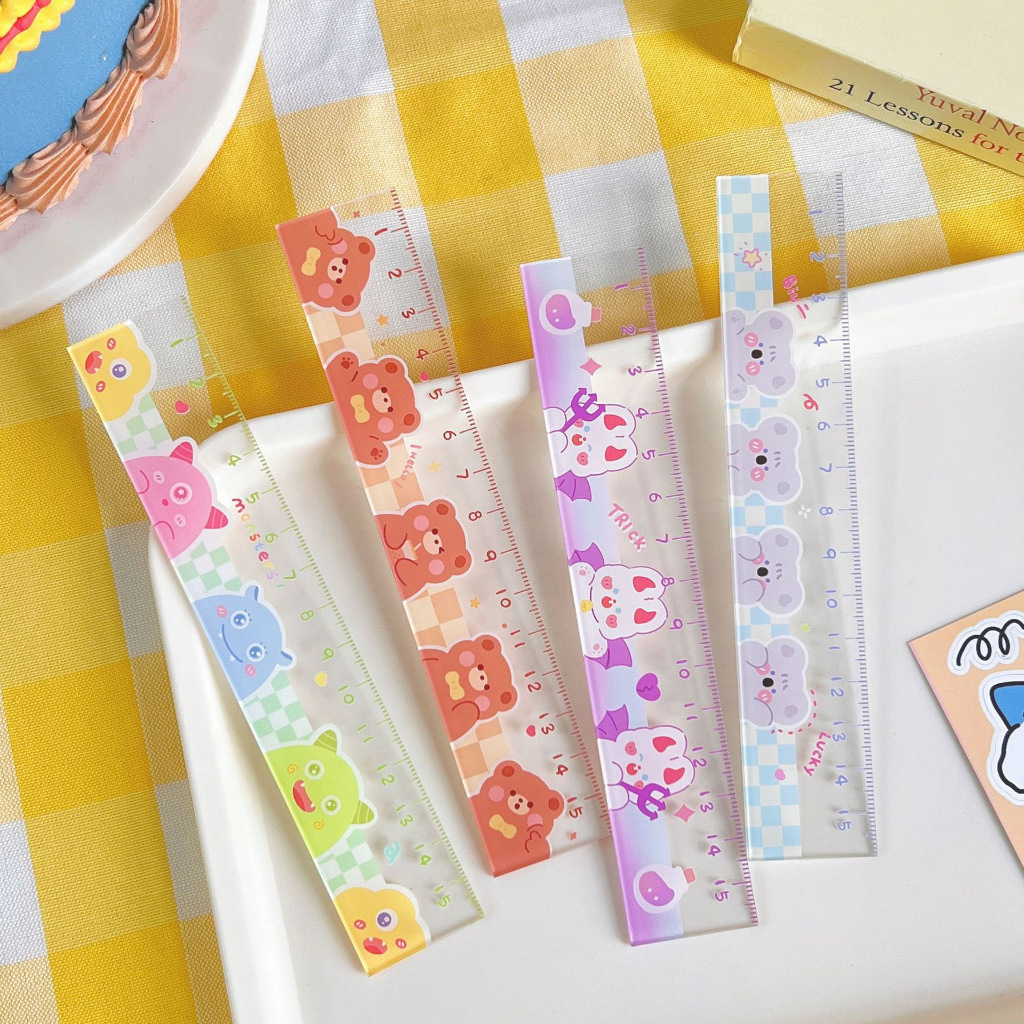 

PENGGARIS PLASTIK CARTOON LUCU 15 CM - ALAT TULIS SEKOLAH