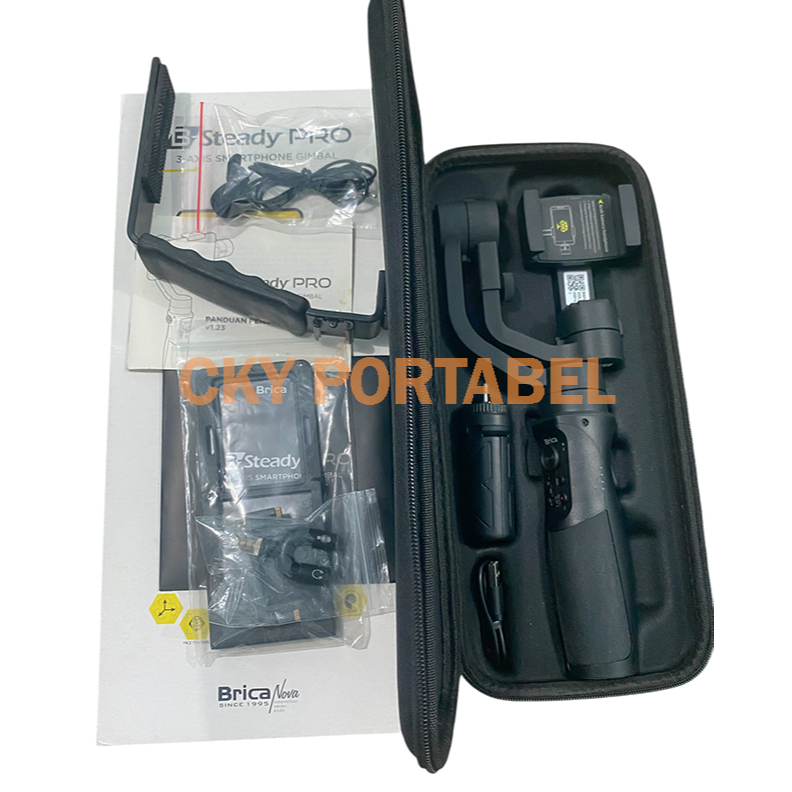 GIMBAL NEW BRICA B-STEADY PRO 2023 3 AXIS STABILIZER GIMBAL