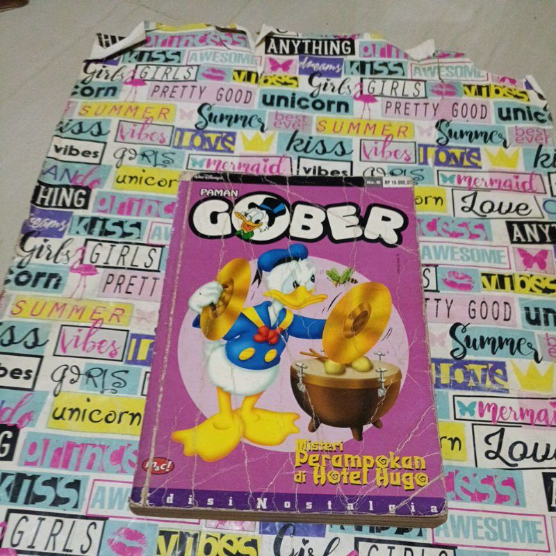 Komik Paman Gober edisi nostalgia - misteri perampokan di hotel Hugo