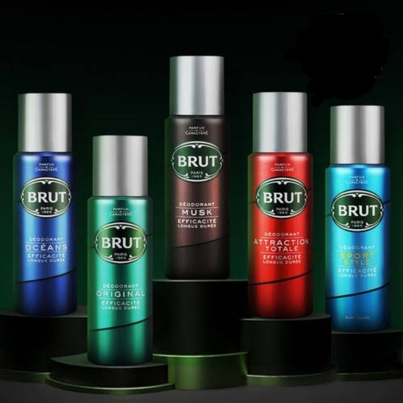 Brut paris deodorant spray