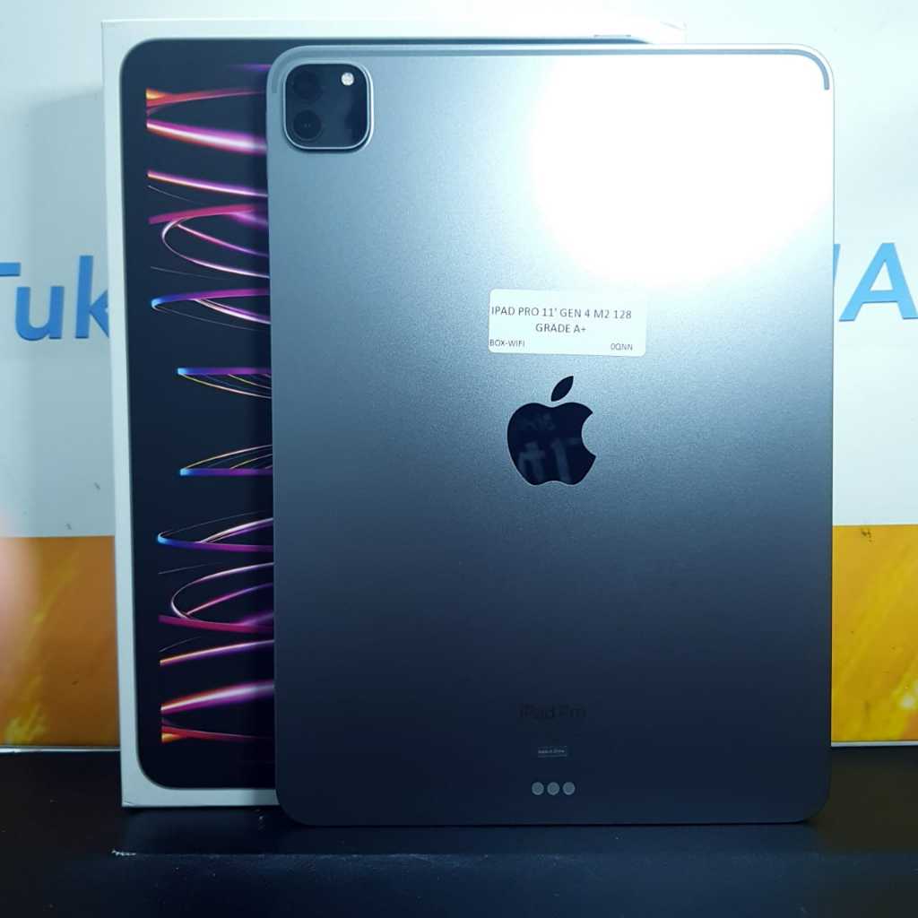 Ipad Pro Gen4 11" M2 128GB iBox Second Bekas