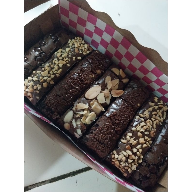 

dedealif Brownies coklat melted