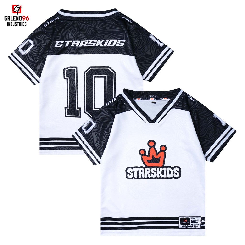 Galeno Jersey Anak Rugby Oversize Unisex Usia 4-12 Tahun