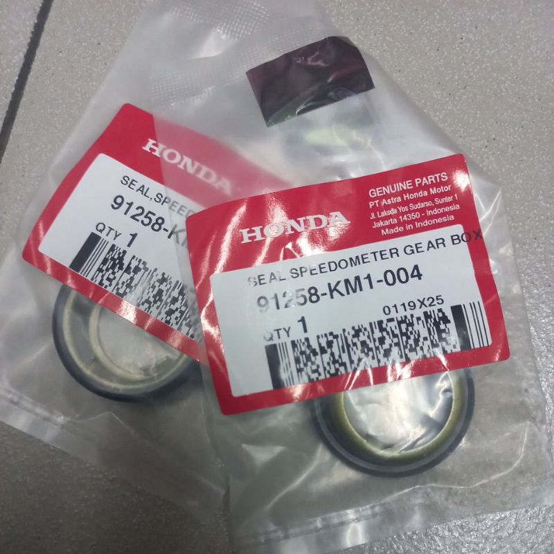 91258KM1004 – SEAL SPEEDOMETER GEAR BOX, SEAL GEAR BOX SPEEDOMETER, SIL KM DEPAN BEAT POP, BEAT ESP,