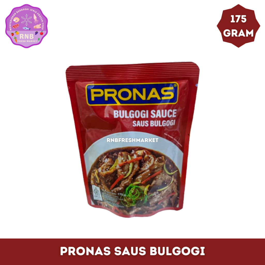 

Pronas Saus Bulgogi Netto 175 Gram