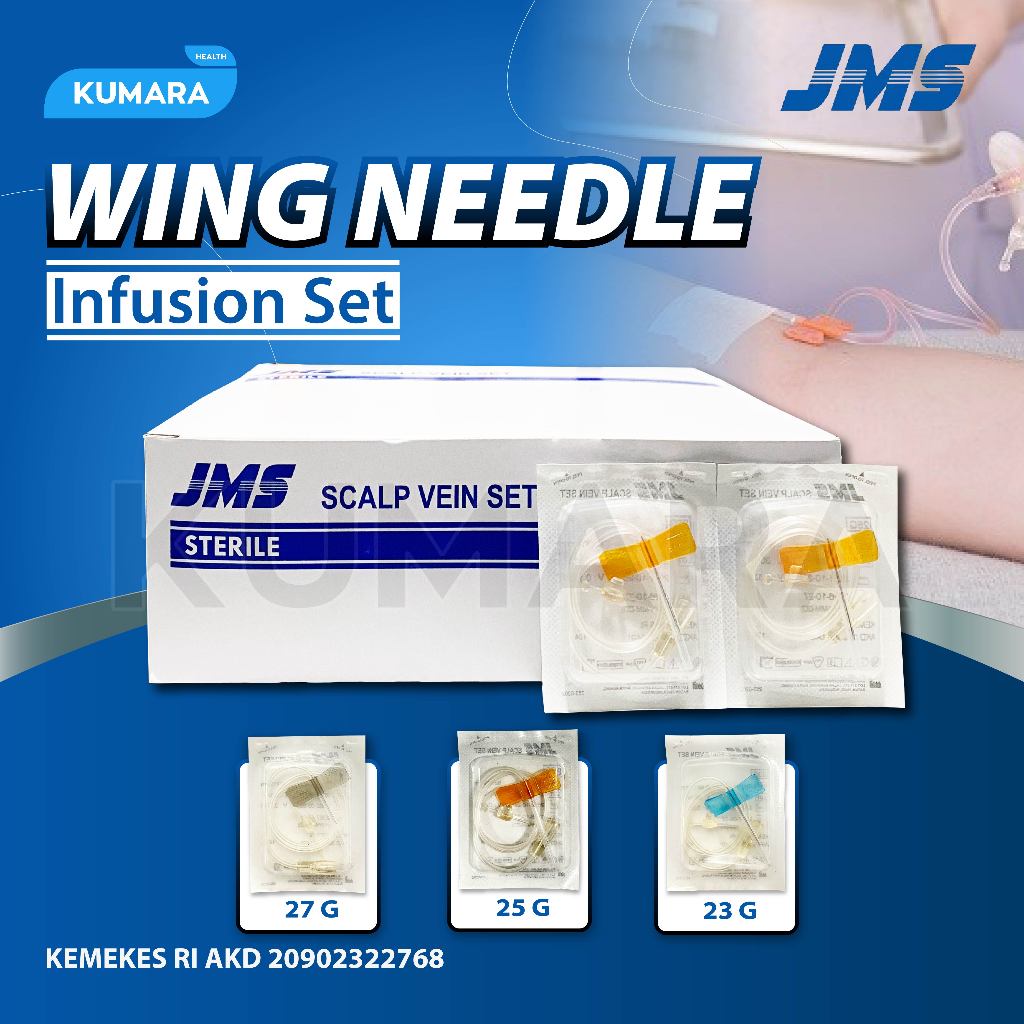 JMS - Wing Needle  Scalp Vein Infusion Set PACK