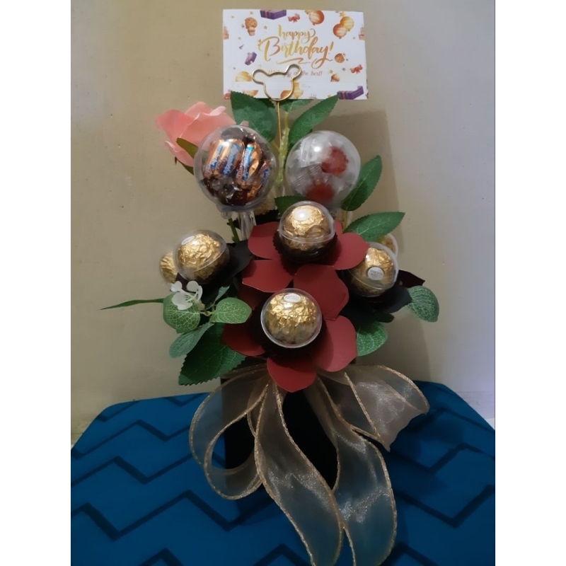 

Bloombox / hadiah / bloombox mix chocolate / hampers / gift