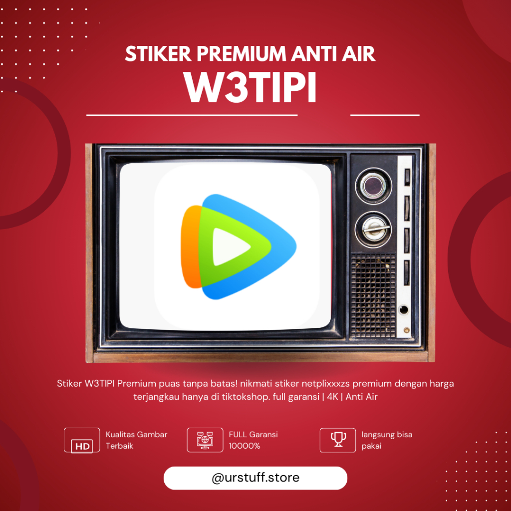 

STIKER PREMIUM WETVVVS | Full Garansi - Harga Terjangkau di shopee - Stationery Papper