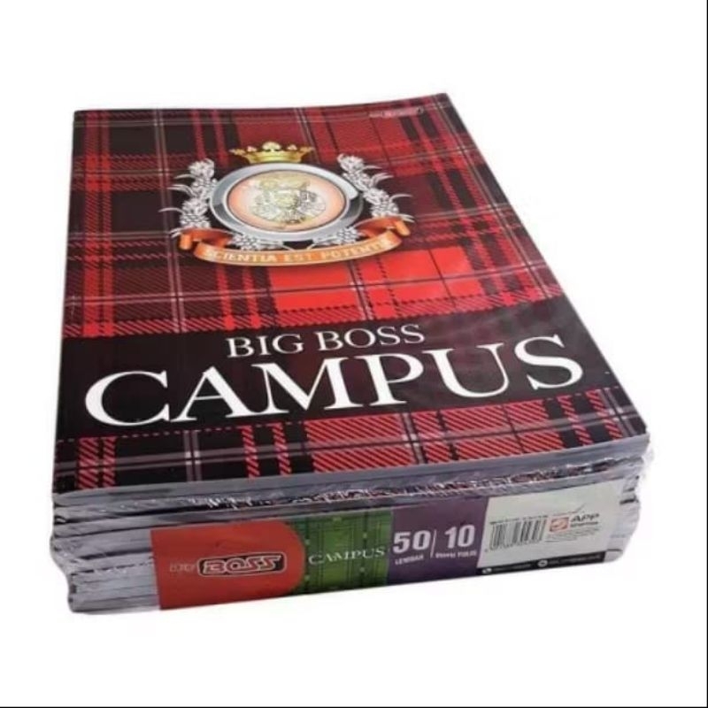 

BUKU TULIS CAMPUS 50 LEMBAR ISI 10 BUKU