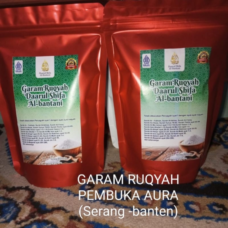 

GARAM RUQYAH TOLAK BALA 100% ORIGINAL,PENARIK REZEKI, extract Bidara (500grm)