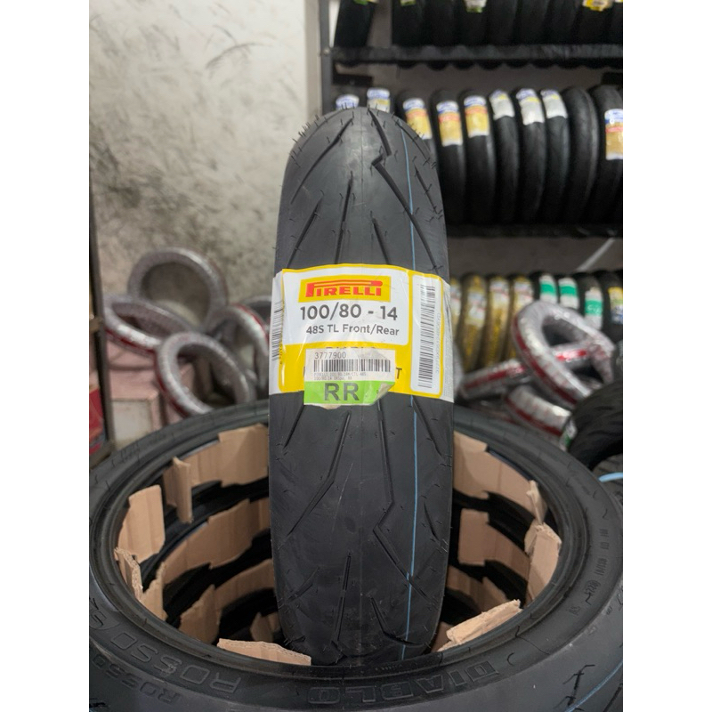 PIRELLI DIABLO ROSSO SPORT 100/80 RING 14 TUBELESS