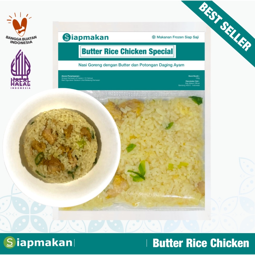 

Butter Rice Chicken Spesial Per Porsi Siap Makan