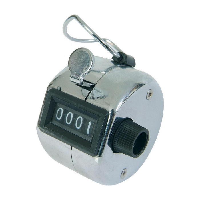 

Alat Penghitung Manual Hand Tally Counter 4 Digit