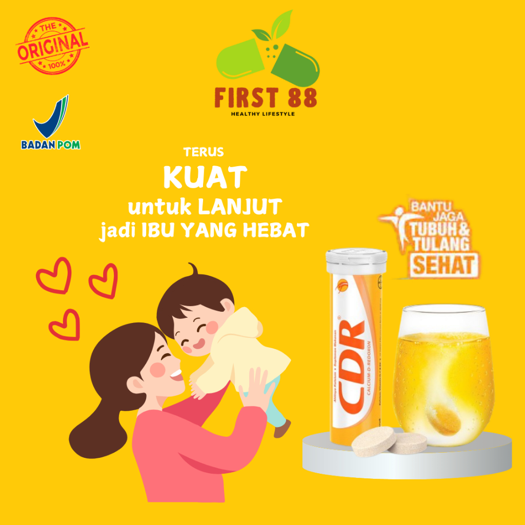 CDR Suplemen Ibu Hamil dan Ibu Menyusui isi 10 // 15 // 20 tablet