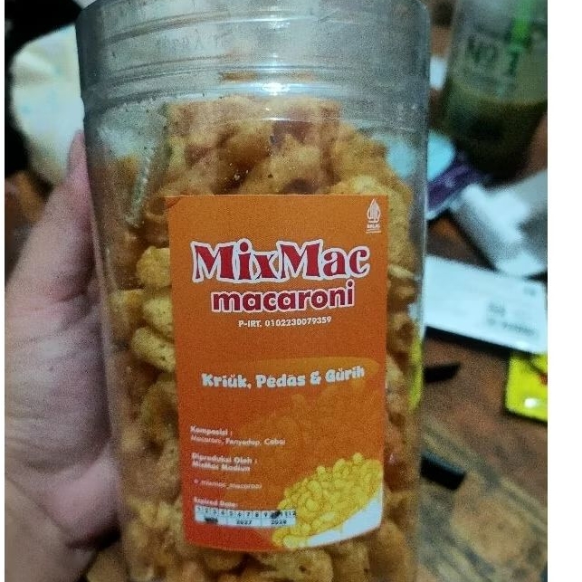 

macroni pedas 800gr